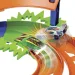 Hot Wheels: Pista da corsa a doppia corsia con 2 auto da corsa - Mattel immagine 5