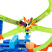 Hot Wheels Stunt Tracks Set pista con curve - Mattel