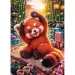 Incantevole panda rosso puzzle da 500 pezzi - Trefl immagine 2