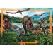 Jurassic World il regno dei dinosauri puzzle maxi supercolor 104 pezzi - Clementoni immagine 2