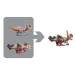 Jurassic World: Mayhem Mix-Ups DIY Mutanti dinosauro Dilophosaurus - Mattel immagine 2