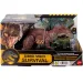 Jurassic World: Metriacanthosaurus dinosauro attaccante con suono e luce – Mattel immagine 1