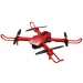 KOO: Kotaro 078 drone pieghevole rosso con telecomando, doppia camera e illuminazione a LED immagine 2