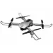 KOO: Kotaro 080 grigio drone pieghevole radiocomandato con doppia camera e illuminazione LED immagine 2