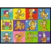 Le avventure di Garfield puzzle 4x250 pezzi - Trefl immagine 2