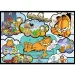 Le avventure di Garfield puzzle 4x250 pezzi - Trefl immagine 4
