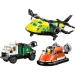 LEGO® City: Aereo, camioncino con braccio elevatore e veicolo ad aria remix (60505) immagine 2