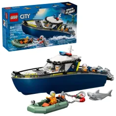 LEGO® City: Inseguimento con barca della polizia (60456) immagine 1