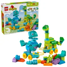 LEGO® DUPLO®: dinosauri rotolanti 3 in 1 (10451) immagine 1
