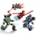 LEGO® Marvel: Iron Man e War Machine contro i droni Hammer (76320) immagine 3