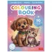 Libro da colorare con animali domestici con adesivi - Trefl immagine 1