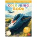 Libro da colorare con treni e aerei con adesivi - Trefl immagine 1