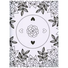 Libro da colorare per adulti - Fiori meravigliosi immagine 3