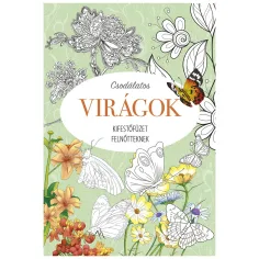 Libro da colorare per adulti - Fiori meravigliosi immagine 1