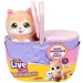 Little Live Pets: Gatto nella cesta con i suoi cuccioli immagine 1