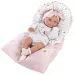 Llorens: bambola neonata femmina da 38 cm con sacco nanna rosa immagine 2