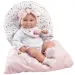 Llorens: bambola neonata femmina da 38 cm con sacco nanna rosa immagine 3