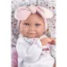 Llorens: bambola neonata femmina da 38 cm con sacco nanna rosa immagine 4
