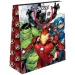 Luna: borsa regalo Avengers Marvel con motivo supereroi 26x32x12cm immagine 1