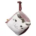 Luna: Carino cubo di peluche unicorno con gancio