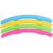 Luna: Cerchio hula hoop arcobaleno smontabile da 8 pezzi 83cm immagine 2