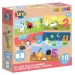 Luna: Il mio primo puzzle – Giocando a contare da 1 a 10 puzzle abbinamento educativo da 10x2 pezzi