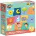 Luna: Il mio primo puzzle – Scopri i contrari! Puzzle abbinato da 10x2 pezzi immagine 1