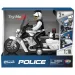 Luna: Light Striker moto di polizia con figura di poliziotto, luce e suono 1/10 immagine 1