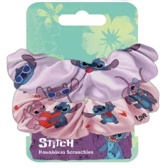 Luna: Lilo & Stitch set di 2 elastici per capelli scrunchies immagine 1