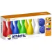 Luna: Set da bowling colorato Athletic con 10 birilli e 2 palle
