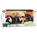 Luna: Set di figure di animali selvatici da 4 pezzi