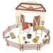 Luna: Set di figurine di cavallo del Ranch con stalla e accessori immagine 2