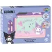 Luna: Tavoletta da disegno magnetica Kuromi con 3 timbri e superficie cancellabile immagine 1
