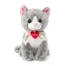 Madeleine gatto grigio peluche 25cm - Lumpin