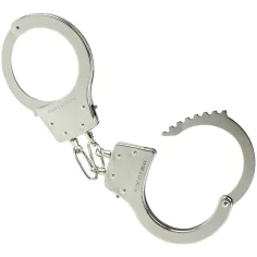 Manette di metallo della polizia immagine 2