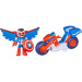 Marvel Iron Man e i suoi fantastici amici - Capitan America e veicolo Super Bike - Hasbro