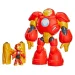 Marvel Iron Man e i suoi fantastici amici - Gioco set Armor Iron Man di dimensioni giganti - Hasbro immagine 2
