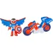 Marvel Iron Man e i suoi straordinari amici - Captain America e il veicolo Super Bike - Hasbro immagine 2