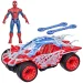 Marvel Spider-Man ActionVerse: figura di Spider-Man con auto e proiettili di ragnatela estensibili - Hasbro immagine 2