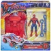 Marvel Spider-Man ActionVerse: figura di Spider-Man con auto e proiettili di ragnatela estensibili - Hasbro immagine 1