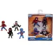 Marvel: Set di figure metalliche di Spider-Man 4 pezzi 6,5 cm - Simba Toys immagine 1