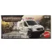 Matchbox A Film: 2024 Mercedes-Benz Sprinter Ambulance in scatola di cartone auto in miniatura 1/64 – Mattel