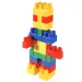 Maxi Blocks mattoncini da costruzione con camion - D-Toys immagine 4