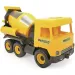 Middle Truck: Camion betoniera 43 cm giallo - Wader