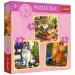 Momenti felici con gatti 3 in 1 puzzle da 50, 36 e 20 pezzi - Trefl