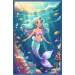 Mondo fiabesco colorato – puzzle da 3 x 50 pezzi con unicorno, sirena e drago – Trefl immagine 3