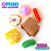 Mushmeez: DIY morbidi, squishy mini dolcetti set da 3 pezzi diversi 1 pezzo immagine 2