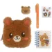 Must Team: Set di cancelleria con motivo di orso e contenitore in peluche