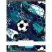Nebulo: Quaderno a righe con motivo pallone da calcio 81-32 A/4