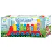 Gioco di costruzione educativo con treno numerato immagine 1